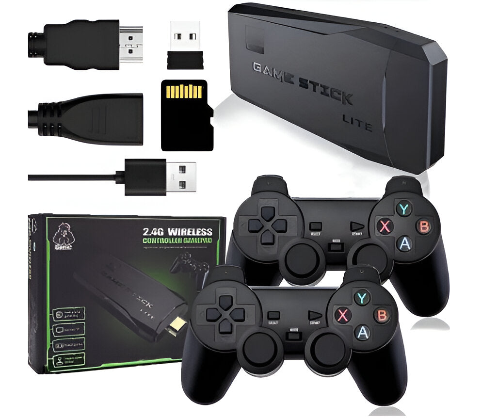 Consola Retro Gamer 4K + 2 Controles + 1.000 Juegos