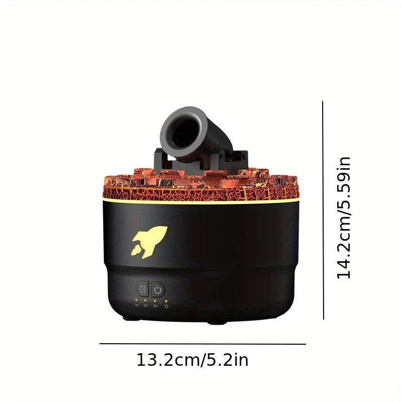 Humidificador Bola de Cañón 4 en 1 – Aroma, Luz y Estilo en Tu Espacio