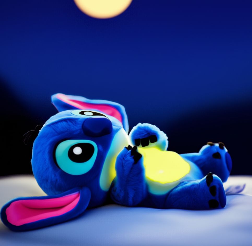 Stitch Luminoso: El Abrazo Más Relajante para tus Noches.