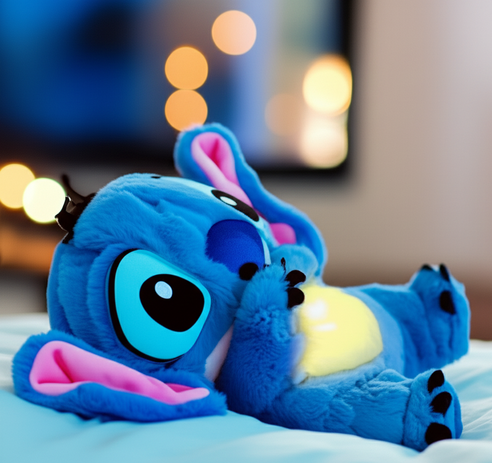 Stitch Luminoso: El Abrazo Más Relajante para tus Noches.