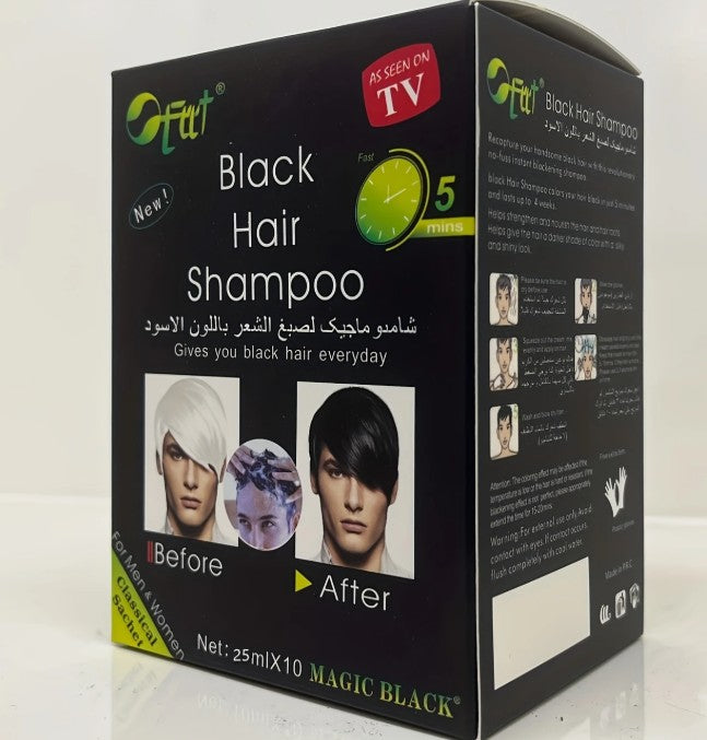 Shampoo mágico para cubrir las canas ¡Fácil, rápido y efectivo!
