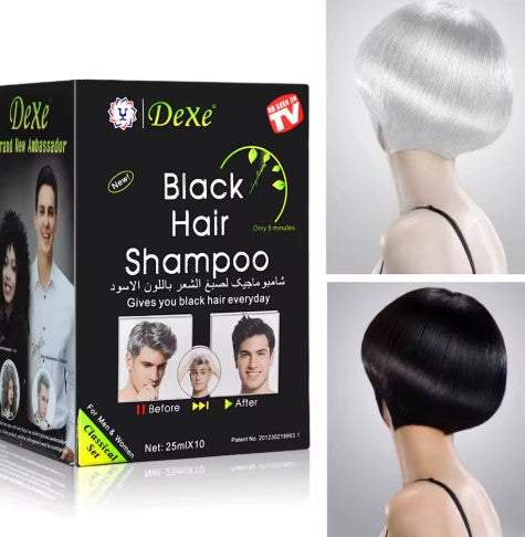 Shampoo mágico para cubrir las canas ¡Fácil, rápido y efectivo!
