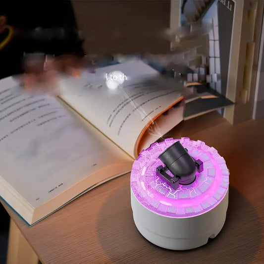 Humidificador Bola de Cañón 4 en 1 – Aroma, Luz y Estilo en Tu Espacio